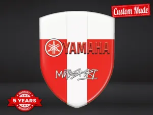 Yamaha Adesivi Parabrezza su Misura Tuning Lusso Regolabili